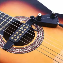12-hole Guitar Pickup Magnetic Transducer With Tone Volume Controller For 38"-41" Guitar With Steel String Guitar Audio Cable
12-hole Guitar Pickup Magnetic Transducer With Tone Volume Controller For 38"-41" Guitar With Steel String Guitar Audio Cable