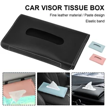 Tissue Case Leather Sun Visor Napkin Box Holder Hanging Car Mask Holder Shading Organizer Auto Storage Decoration Craft Ornament
Tissue Case Leather Sun Visor Napkin Box Holder Hanging Car Mask Holder Shading Organizer Auto Storage Decoration Craft Ornament