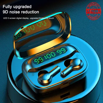 2000mAh Bluetooth Earphone Wireless Headphones LED TWS with Microphone Earphones Waterproof Noise Cancel Headset Earbuds
2000mAh Bluetooth Earphone Wireless Headphones LED TWS with Microphone Earphones Waterproof Noise Cancel Headset Earbuds