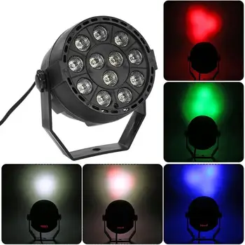 12LED RGB Stage Light 5V Waterproof Projector KTV Bar Club DJ Disco Par Lamp with Remote Control US/EU Stage Lighting Effect
12LED RGB Stage Light 5V Waterproof Projector KTV Bar Club DJ Disco Par Lamp with Remote Control US/EU Stage Lighting Effect