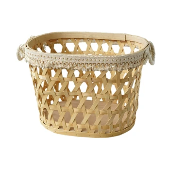 Kitchen Storage Baskets Beige Tassels Rattan Frame for Dry Fruit Ingredients Nordic Style Home Bathroom Decoration 
Kitchen Storage Baskets Beige Tassels Rattan Frame for Dry Fruit Ingredients Nordic Style Home Bathroom Decoration