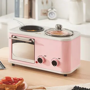 Multifunction 3 in 1 Breakfast Machine Toaster Oven Electric Fry Pan Bread Sandwich Maker Electric Oven Kitchen Tools 1200W 220V
Multifunction 3 in 1 Breakfast Machine Toaster Oven Electric Fry Pan Bread Sandwich Maker Electric Oven Kitchen Tools 1200W 220V