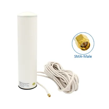 3G 4G omni-diectional antenna with SMA connector with 10m cable indoor outdoor antenne use for signal booster wifi router
3G 4G omni-diectional antenna with SMA connector with 10m cable indoor outdoor antenne use for signal booster wifi router