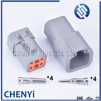 1 sets 4Pin DTP 2.5 series Gray Male Female Automotive connector DTP06-4S/DTP04-4P waterproof connector kit with pin 14AWG
1 sets 4Pin DTP 2.5 series Gray Male Female Automotive connector DTP06-4S/DTP04-4P waterproof connector kit with pin 14AWG