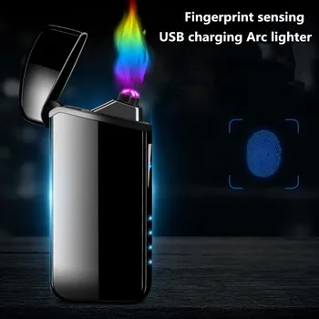 New USB Charging Double Arc Cigarette Lighter Plasma Windproof Flameless Electronic Lighter Usb Touch Sensor Cigar Lighters
New USB Charging Double Arc Cigarette Lighter Plasma Windproof Flameless Electronic Lighter Usb Touch Sensor Cigar Lighters