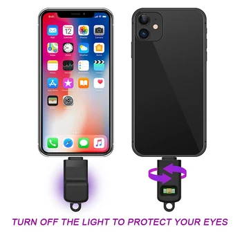 Portable UVC Lamp Holder For Sterilized Ultraviolet Lamp Plug In The Cell Phone Sterilizer For Ios Android
Portable UVC Lamp Holder For Sterilized Ultraviolet Lamp Plug In The Cell Phone Sterilizer For Ios Android