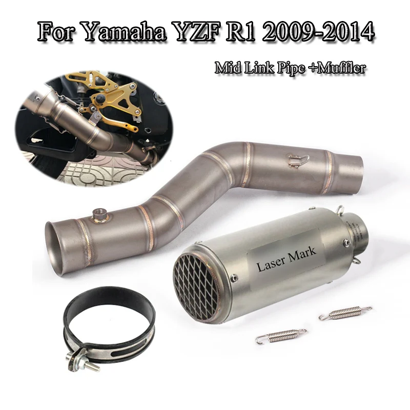 Motorcycle Exhaust Muffler Pipe For Yamaha R1 2009-2014 Slip On Exhaust Muffler Pipe Middle Connect Link Tube Modified Escape
Motorcycle Exhaust Muffler Pipe For Yamaha R1 2009-2014 Slip On Exhaust Muffler Pipe Middle Connect Link Tube Modified Escape