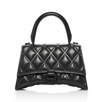 

Hourglass Bag Niche Popular Bag Exclusive Design Embossed Genuine Leather Handbags Leather Diamond Lattice Handbags Sac A Main