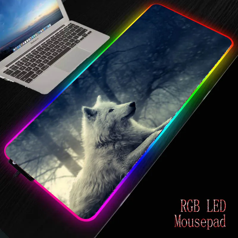 XGZ Wolf Gaming Mouse Pad RGB Gamer Large Mousepad LED Lighting USB Keyboard Colorful Desk Mice Mat For PC Laptop Desktop
XGZ Wolf Gaming Mouse Pad RGB Gamer Large Mousepad LED Lighting USB Keyboard Colorful Desk Mice Mat For PC Laptop Desktop
