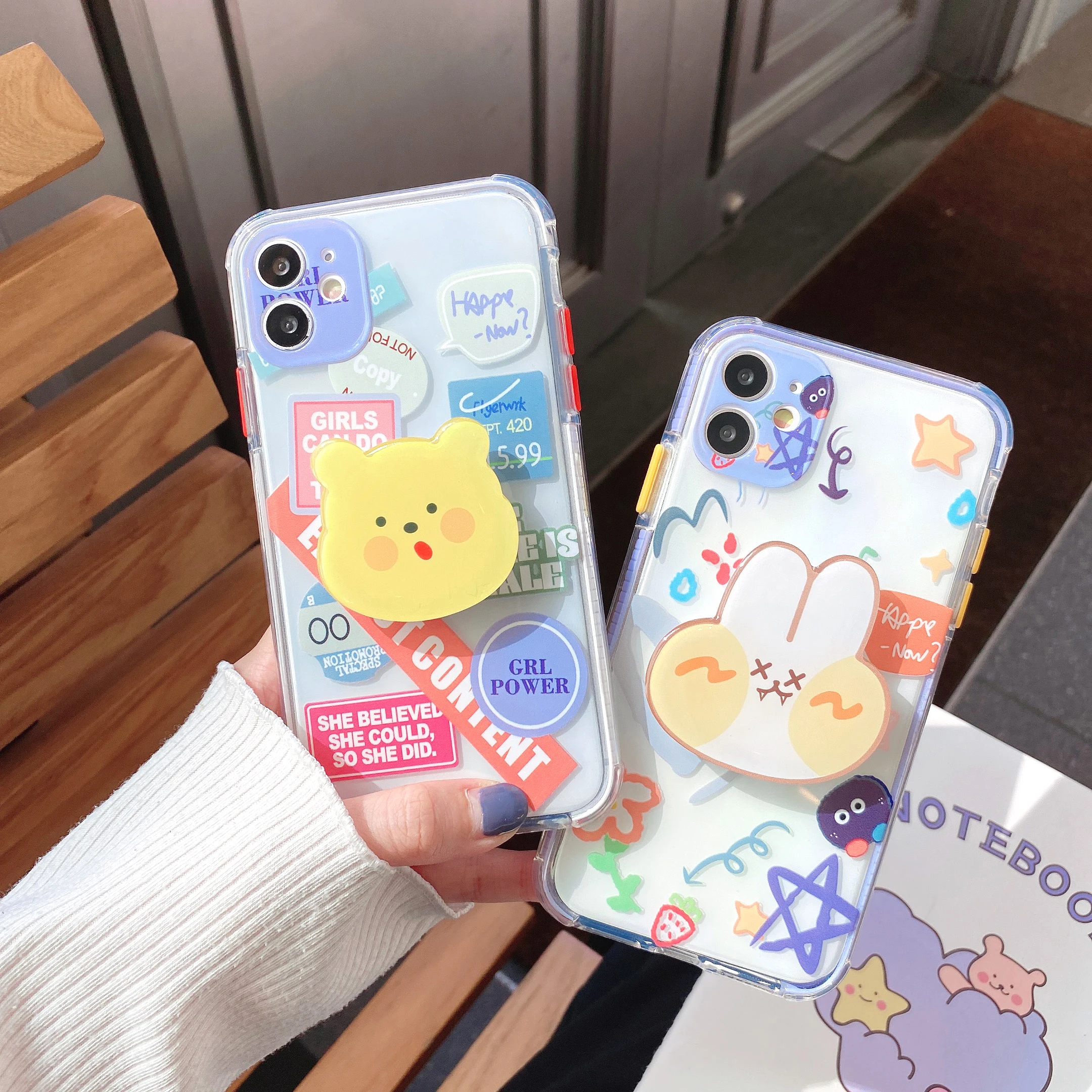 Cartoon stand dustproof and shatterproof phone soft case forApple 6 6s plus 7 8 7plus 8plus x XR XS Max 11 11pro Max
Cartoon stand dustproof and shatterproof phone soft case forApple 6 6s plus 7 8 7plus 8plus x XR XS Max 11 11pro Max