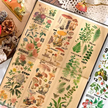 4 Designs Mixed The Retro Forest Theme High Quality PET Tapes Set 35cm*6M DIY Decoration Masking Tape Gift
4 Designs Mixed The Retro Forest Theme High Quality PET Tapes Set 35cm*6M DIY Decoration Masking Tape Gift