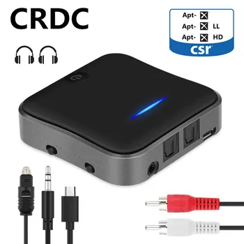 B19 AptX HD Low Latency Bluetooth 5.0 Audio Transmitter Receiver Music CSR8675 TV PC Wireless Adapter RCA/SPDIF/3.5mm Aux Jack
B19 AptX HD Low Latency Bluetooth 5.0 Audio Transmitter Receiver Music CSR8675 TV PC Wireless Adapter RCA/SPDIF/3.5mm Aux Jack