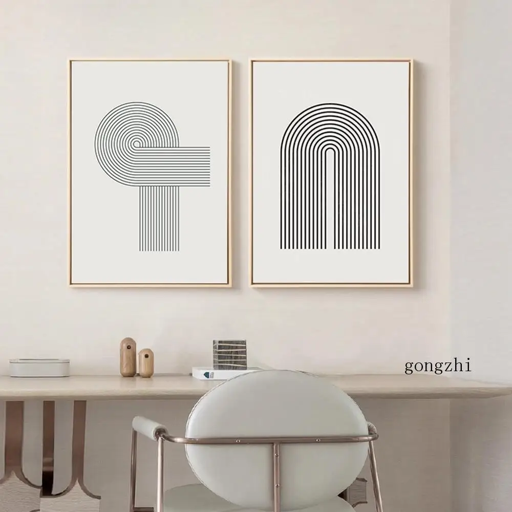 Abstract Gray Black Geometric Line Nordic Poster Minimalist Canvas Painting and Prints Wall Art Pictures for Living Room Decor
Abstract Gray Black Geometric Line Nordic Poster Minimalist Canvas Painting and Prints Wall Art Pictures for Living Room Decor