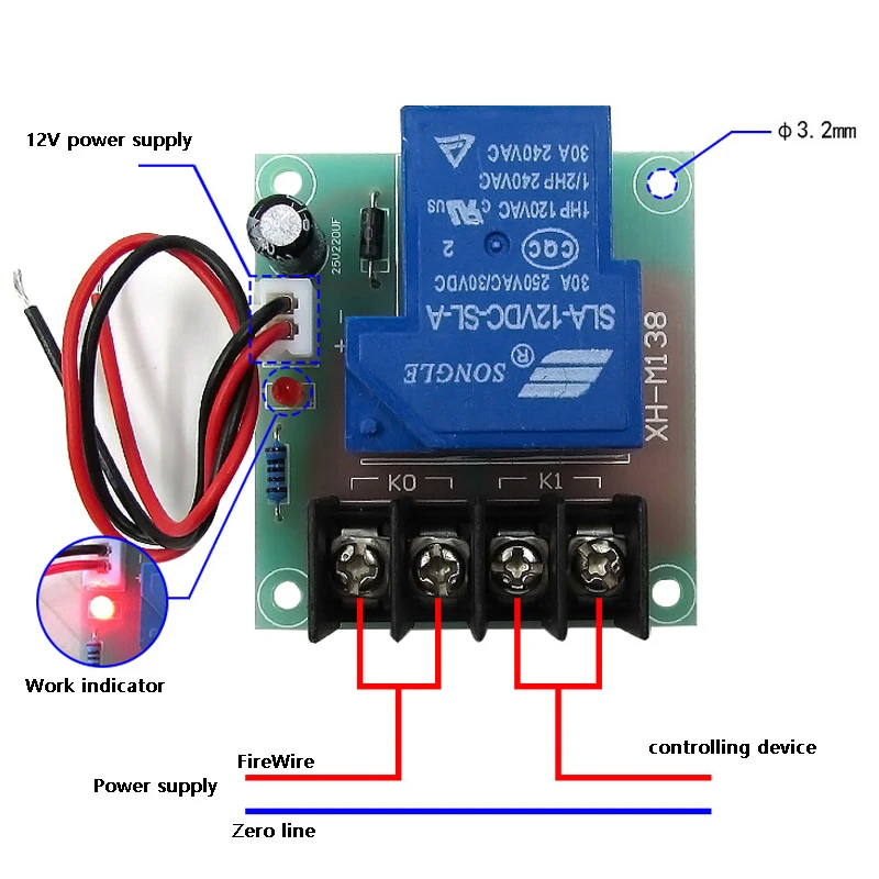 12V 30A Switch Transfer Adapter Converter Module 12V 30A 250V Switcher Relay Board Switch Controller Electronics DIY KIT Circuit
12V 30A Switch Transfer Adapter Converter Module 12V 30A 250V Switcher Relay Board Switch Controller Electronics DIY KIT Circuit