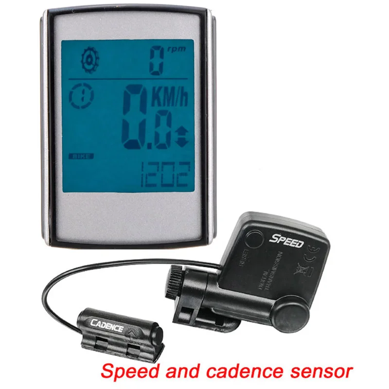 BC235 Multifunctional Wireless LCD Bicycle tachometer,Cadence Cycle Computer, Waterproof,Nightlight, Sensor Distance 130cm No wo
BC235 Multifunctional Wireless LCD Bicycle tachometer,Cadence Cycle Computer, Waterproof,Nightlight, Sensor Distance 130cm No wo