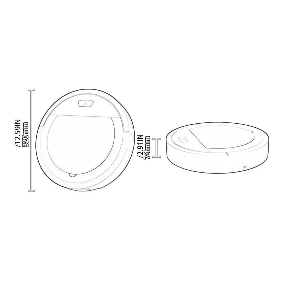 USB Rechargeable Robot Vacuum Cleaner 1800Pa Strong Suction Smart Sweeper Robot Cleaning Tools For Home Appliance
USB Rechargeable Robot Vacuum Cleaner 1800Pa Strong Suction Smart Sweeper Robot Cleaning Tools For Home Appliance