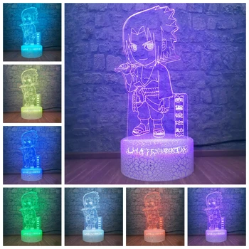 Naruto RGB Night Light Sasuke Uchiha 3D LED Colorful Table Lamp USB Touch Sensor Sleep Lighting Fans Souvenirs Gift Gaara Lamp
Naruto RGB Night Light Sasuke Uchiha 3D LED Colorful Table Lamp USB Touch Sensor Sleep Lighting Fans Souvenirs Gift Gaara Lamp