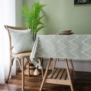 Wave Triangle Jacquard Table Cloth Modern Simple Washable Rectangular Tablecloths Geometric Pattern Home Decor Table Cover
Wave Triangle Jacquard Table Cloth Modern Simple Washable Rectangular Tablecloths Geometric Pattern Home Decor Table Cover