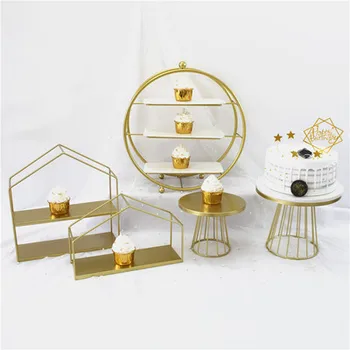 Northern European-Style Iron Wedding Cake Rack High Base Fruit Tray Rack Afternoon Tea Snack Rack Buffet Tea Break Tabletop
Northern European-Style Iron Wedding Cake Rack High Base Fruit Tray Rack Afternoon Tea Snack Rack Buffet Tea Break Tabletop