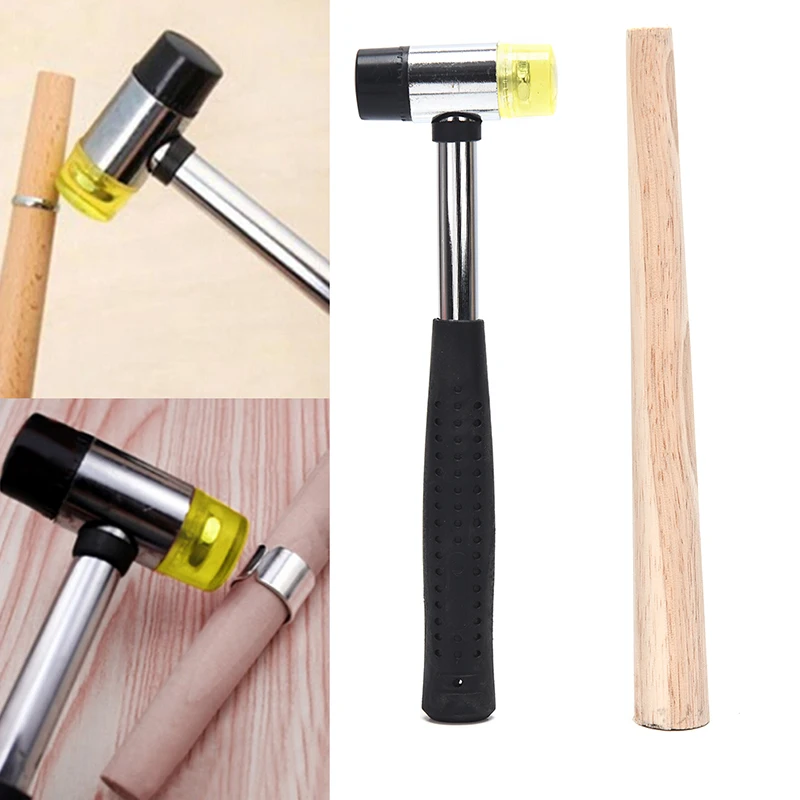 Metal Ring Mandrel Rings Sizer Gauge Set With Jewelers Rubber Hammer Mallet Finger Sizing Size Measuring US Sizes 0-13
Metal Ring Mandrel Rings Sizer Gauge Set With Jewelers Rubber Hammer Mallet Finger Sizing Size Measuring US Sizes 0-13