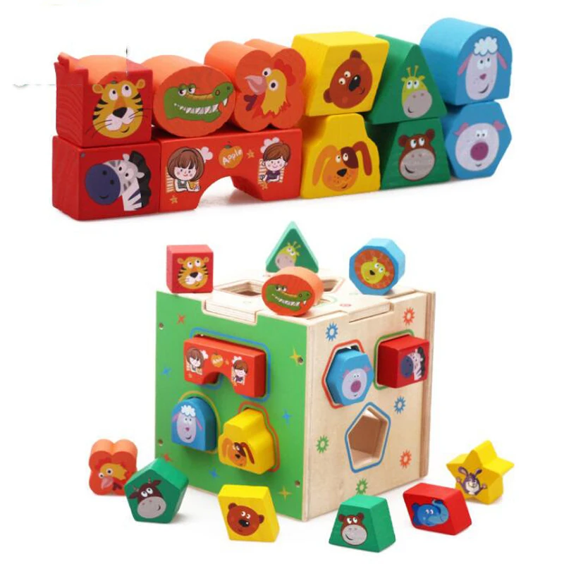 Creative Baby Learning Educational Wooden Toys Geometric Shape Blocks Box Sorting Matching Montessori Kids Gifts Teaching Toys
Creative Baby Learning Educational Wooden Toys Geometric Shape Blocks Box Sorting Matching Montessori Kids Gifts Teaching Toys