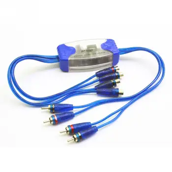 Universal 4 Channel RCA Input Output Ground Loop Isolator Line Sound Eliminator Noise Filter Adapter for Car o
Universal 4 Channel RCA Input Output Ground Loop Isolator Line Sound Eliminator Noise Filter Adapter for Car o
