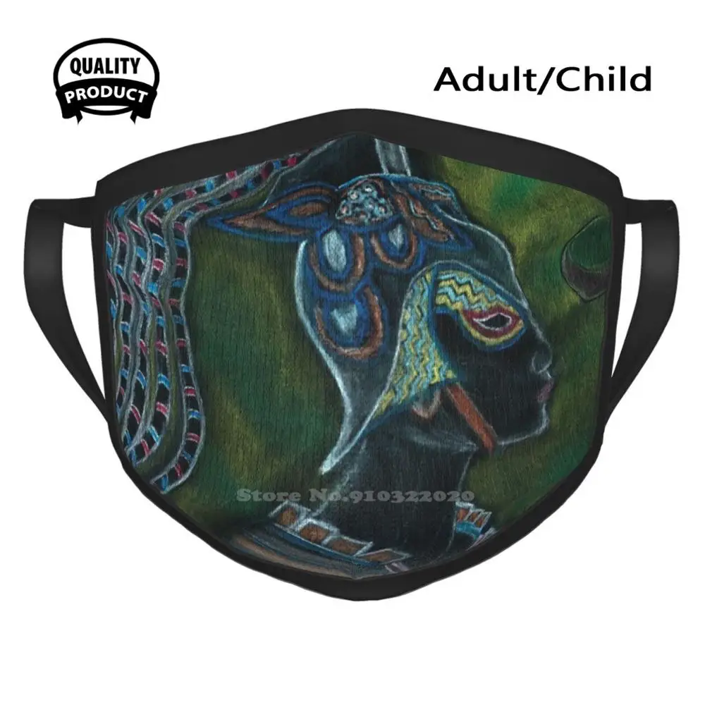 

Trust In The Divine Goddess Within You Dust-Proof Outdoor Warmer Mouth Mask Anümani Santos Shaman Soul Healer Healing Light