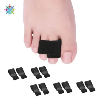1 Pair Black Non-slip Fabric Toe Straightening Wrap Cushioned Bandages For Hammer Overlapping Toe-Bent Toe-Claw
1 Pair Black Non-slip Fabric Toe Straightening Wrap Cushioned Bandages For Hammer Overlapping Toe-Bent Toe-Claw