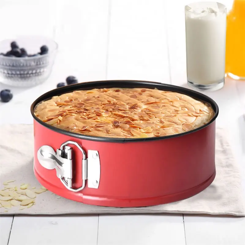 10" Round Springform Cake Pan with Removable Bottom Non-stick Cake Pizza Bread Tray Mold Biscuit Cookie Dish Baking Pastry Tools
10" Round Springform Cake Pan with Removable Bottom Non-stick Cake Pizza Bread Tray Mold Biscuit Cookie Dish Baking Pastry Tools