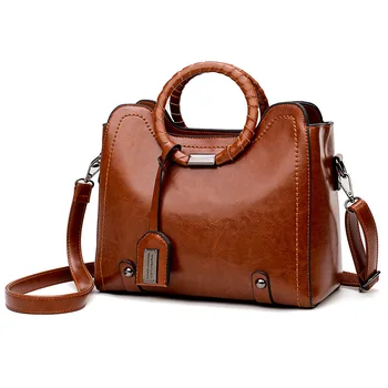 Hot Vintage Women Bags bags for women Shoulder Bag Designer Famous Brand Handbags High Quality Oil Wax Leather New Messenger bag
Hot Vintage Women Bags bags for women Shoulder Bag Designer Famous Brand Handbags High Quality Oil Wax Leather New Messenger bag