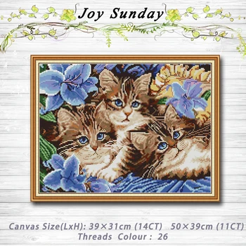 The three litten kittens decor painting 14CT 11CT counted cross stitch kits embroidery sets Needlework Sets Home decor
The three litten kittens decor painting 14CT 11CT counted cross stitch kits embroidery sets Needlework Sets Home decor