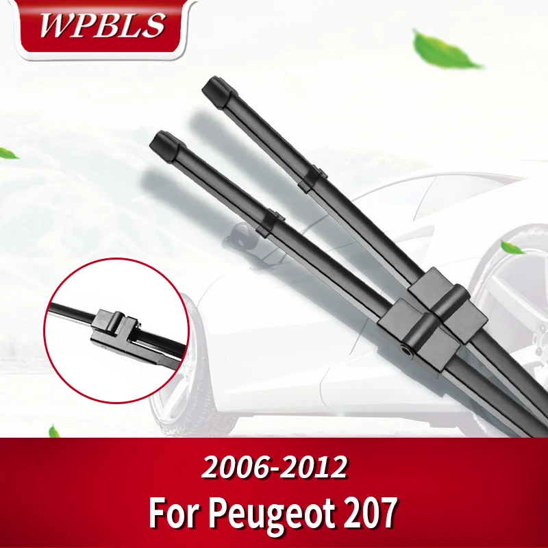 Щетки стеклоочистителя WPBLS для Peugeot 207 26 и 17 дюймов подходят к боковым штифтам 2006