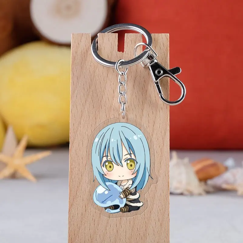 6 Styles Acrylic Keychain Anime That Time I Got Reincarnated As A Slime Cartoon Model Rimuru Tempest Transparent Double-sided
6 Styles Acrylic Keychain Anime That Time I Got Reincarnated As A Slime Cartoon Model Rimuru Tempest Transparent Double-sided