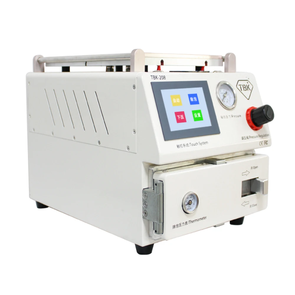 3 In 1 Separation Laminating And Defoaming Machine Curved Screen Multifunctional OCA 14 Inch Screen Separator TBK 208
3 In 1 Separation Laminating And Defoaming Machine Curved Screen Multifunctional OCA 14 Inch Screen Separator TBK 208