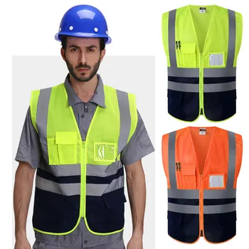 Adjustable Reflective Strip Cycling Working Multi Pocket Mesh Cloth Night Running Safety Vest Protective Construction Adult
Adjustable Reflective Strip Cycling Working Multi Pocket Mesh Cloth Night Running Safety Vest Protective Construction Adult