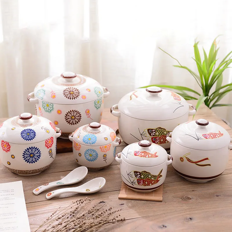 Ceramic Soup Pot Ceramic Cooker Kitchen Pot Hot Cook Pot Cooking Pots and Pans Set Hogar Cocina Cookware Soup Pot Cooker
Ceramic Soup Pot Ceramic Cooker Kitchen Pot Hot Cook Pot Cooking Pots and Pans Set Hogar Cocina Cookware Soup Pot Cooker