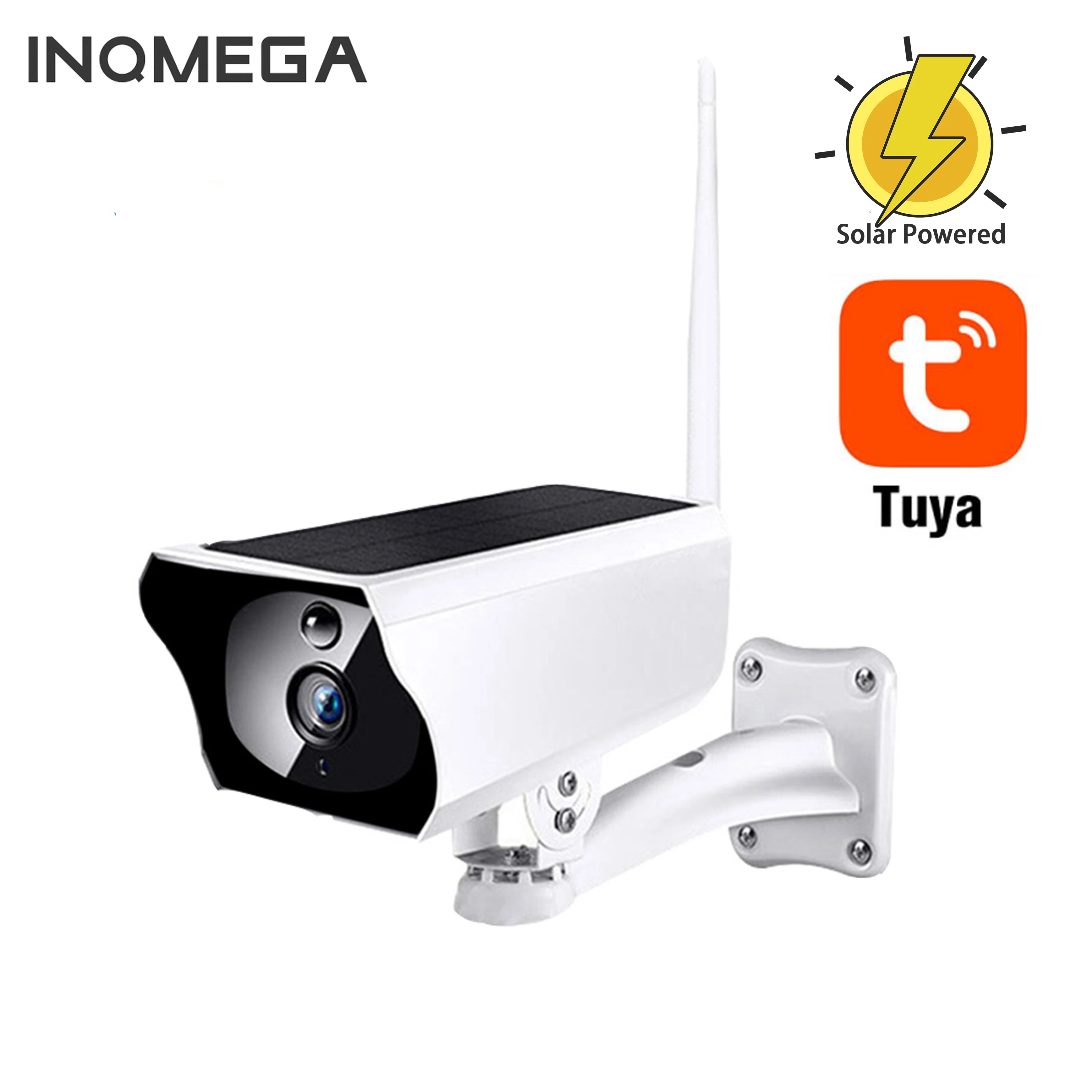 INQMEGA TUYA 1080P Outdoor IP65 Charging Battery Wireless Security Surveillance Camera PIR SMART Solar Powered WiFi IP Camera
INQMEGA TUYA 1080P Outdoor IP65 Charging Battery Wireless Security Surveillance Camera PIR SMART Solar Powered WiFi IP Camera