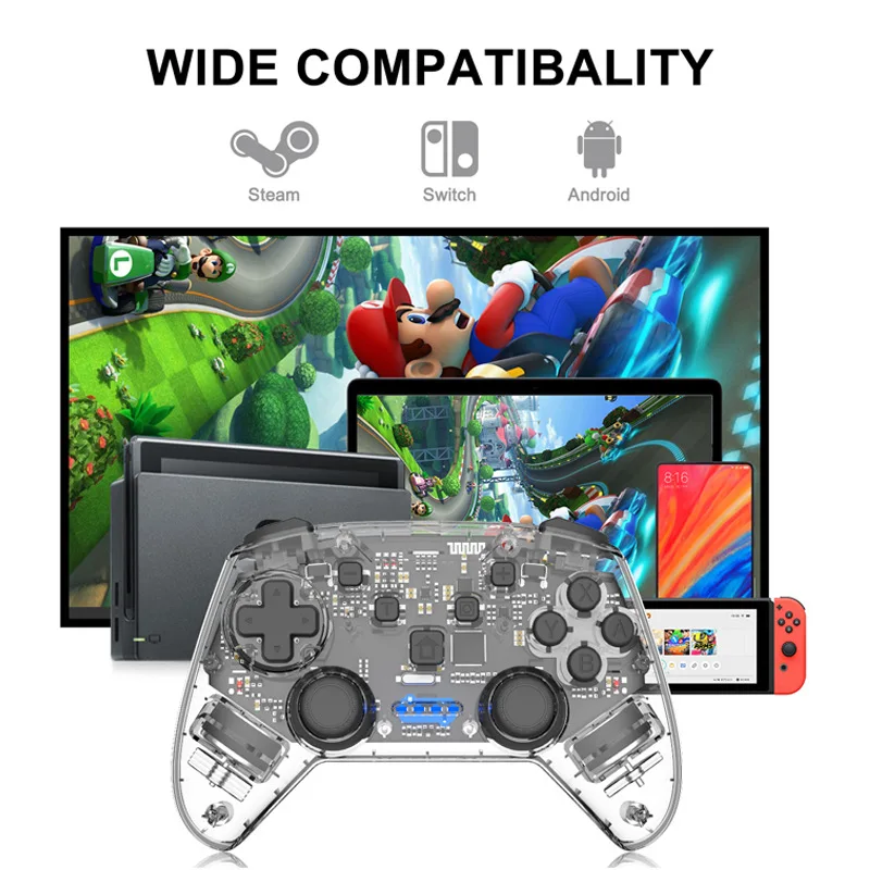 For NS Switch Pro Wireless Bluetooth Game Controller For Nintendo Switch For NS Pro Remote Gamepad For Nintend Console Joystick
For NS Switch Pro Wireless Bluetooth Game Controller For Nintendo Switch For NS Pro Remote Gamepad For Nintend Console Joystick