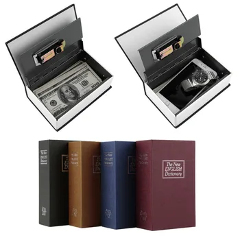 Steel Simulation Dictionary Secret Book Safe Money Box Case Money Jewelry Storage Box Security Key Lock dropshipping
Steel Simulation Dictionary Secret Book Safe Money Box Case Money Jewelry Storage Box Security Key Lock dropshipping