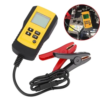 Universal 12V Car Battery Digital Battery Tester Battery Analyzer Auto Diagnostic Tool for Wet Dry Lead Acid Battery
Universal 12V Car Battery Digital Battery Tester Battery Analyzer Auto Diagnostic Tool for Wet Dry Lead Acid Battery