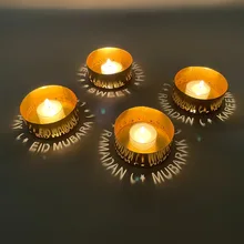 2022 Eid Mubarak Wrought Iron Circle Projection Candlestick Dinner Table Decor Islam Muslim Party Ramadan Kareem Decoration
2022 Eid Mubarak Wrought Iron Circle Projection Candlestick Dinner Table Decor Islam Muslim Party Ramadan Kareem Decoration