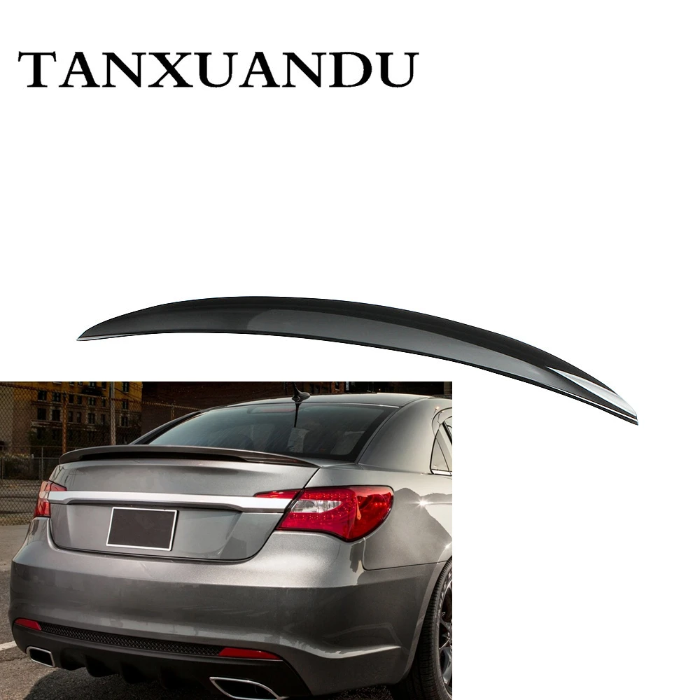 032610 Painted Gloss Black ABS Rear Trunk Lip Spoiler Wing Factory Style Fit For CHYSLER 200 2011-2014 High Quality
032610 Painted Gloss Black ABS Rear Trunk Lip Spoiler Wing Factory Style Fit For CHYSLER 200 2011-2014 High Quality