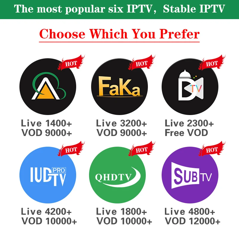 IPTV Subscription M3u France Arabic Spain Portugal HD for Android Mag smart tv UK Sweden Germany IPTV server India Europe IP TV
IPTV Subscription M3u France Arabic Spain Portugal HD for Android Mag smart tv UK Sweden Germany IPTV server India Europe IP TV