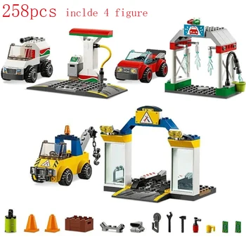 2020 New City Car Service Station Garage Center Building Blocks gas station pump stand Model Sets Bricks For Children Toys Gift
2020 New City Car Service Station Garage Center Building Blocks gas station pump stand Model Sets Bricks For Children Toys Gift