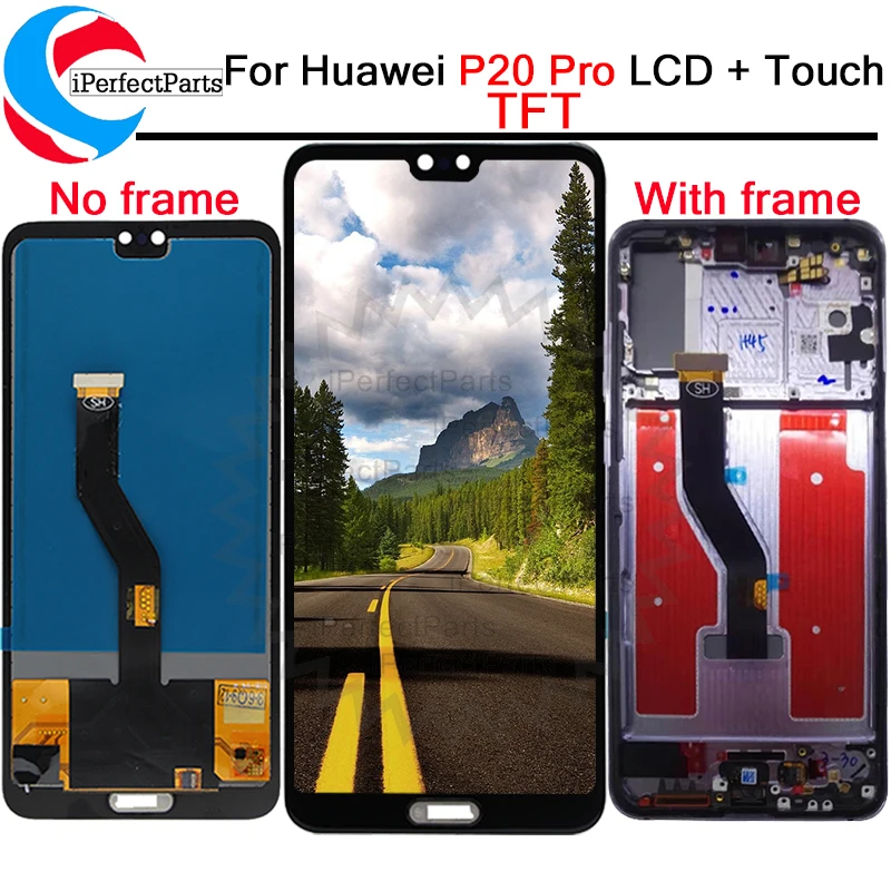 TFT 6.1'' For Huawei P20 Pro lcd Display with frame Touch Screen Digitizer Assembly Replacement For P20 pro LCD
TFT 6.1'' For Huawei P20 Pro lcd Display with frame Touch Screen Digitizer Assembly Replacement For P20 pro LCD