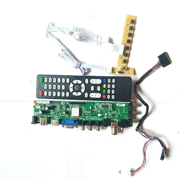 Fit LP140WD1-TLM1/TLA1/TLD1/TLD2 upgrade screen 40 pin LVDS AV HDMI VGA USB DVB 1600*900 3663 TV digital LCD drive board DIY Kit
Fit LP140WD1-TLM1/TLA1/TLD1/TLD2 upgrade screen 40 pin LVDS AV HDMI VGA USB DVB 1600*900 3663 TV digital LCD drive board DIY Kit