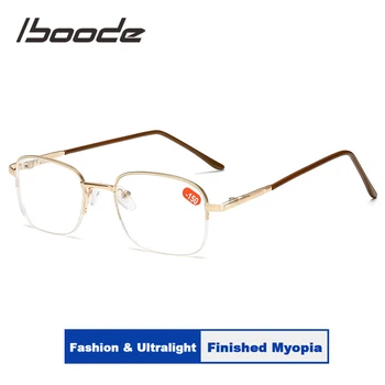 iboode Metal Half Frame Finished Myopia Glasses Frame Men Women Simple Dioptric Myopic Optical Glasses Frames Diopter -1.0~6.0
iboode Metal Half Frame Finished Myopia Glasses Frame Men Women Simple Dioptric Myopic Optical Glasses Frames Diopter -1.0~6.0