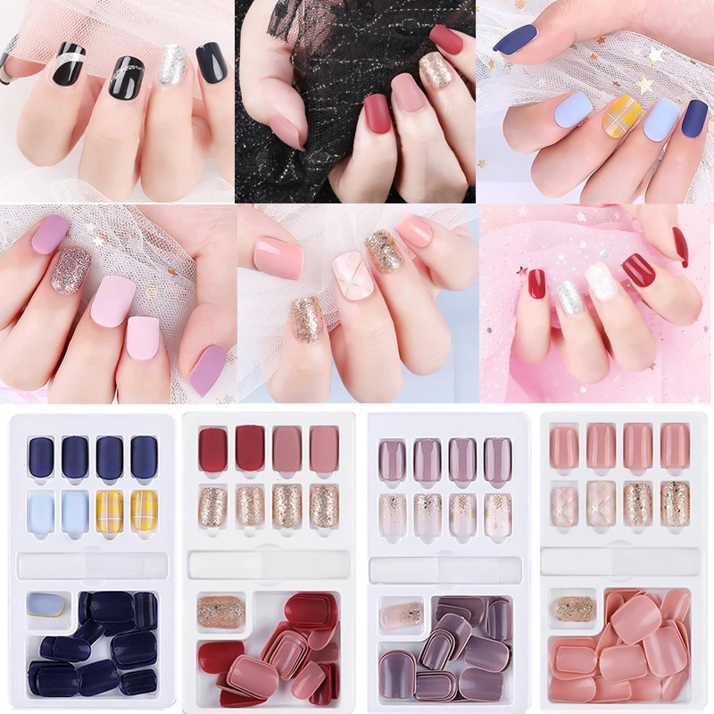 30/60PCS Artificial False Nails Tips Nail Extension Manicure Tool Fake Nails Art Tips With Adhesive Sticker Glue Press On Nail
30/60PCS Artificial False Nails Tips Nail Extension Manicure Tool Fake Nails Art Tips With Adhesive Sticker Glue Press On Nail