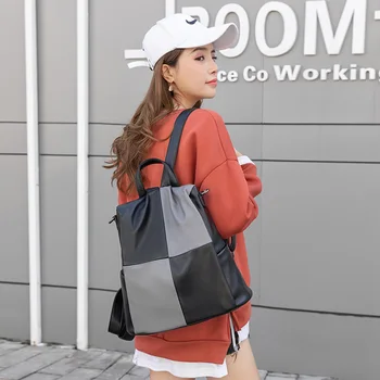 Anti Theft Backpacker 2020 New Fashion Splicing Color Contrast Student Bag Soft Leather Travel Backpacker
Anti Theft Backpacker 2020 New Fashion Splicing Color Contrast Student Bag Soft Leather Travel Backpacker