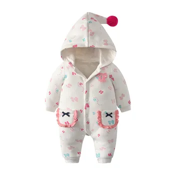 Baby Jumpsuit Autumn Winter Baby Long-sleeved Cotton Clothes Newborn Romper With Hood Casual Jumpsuit 
Baby Jumpsuit Autumn Winter Baby Long-sleeved Cotton Clothes Newborn Romper With Hood Casual Jumpsuit